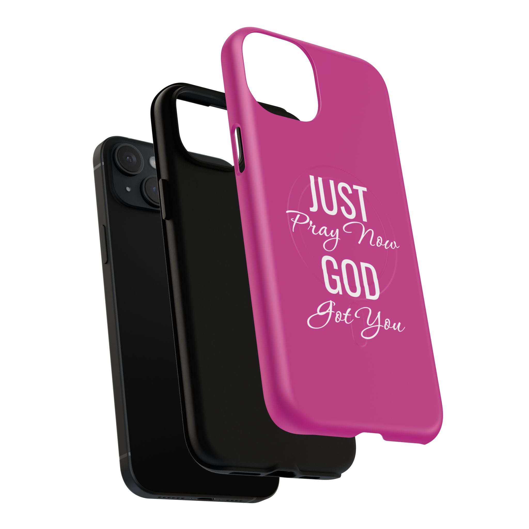 "Just Pray Now God Got You" Tough Magnetic Protective Case