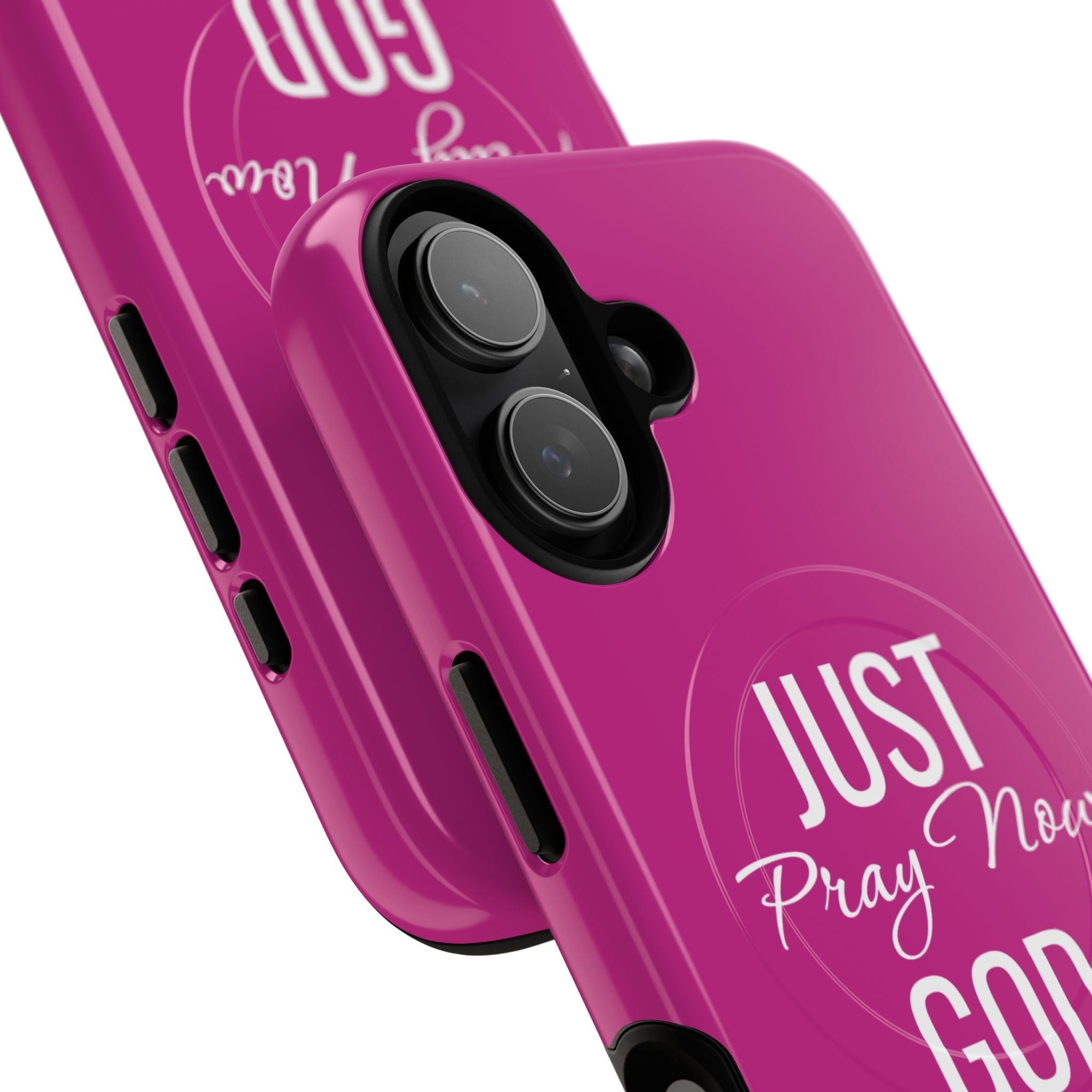 "Just Pray Now God Got You" Tough Magnetic Protective Case