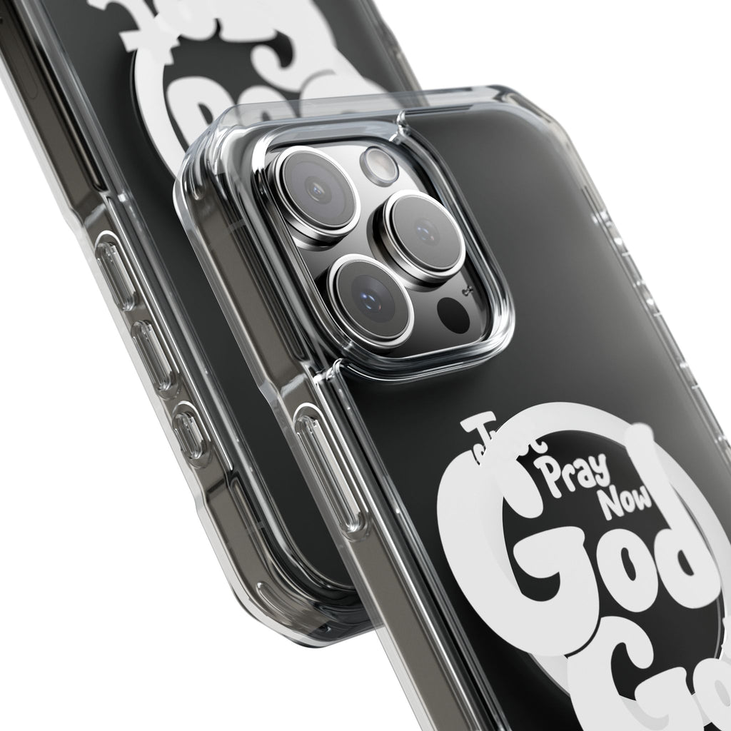 “Just Pray Now, God Got You” Clear Magnetic Impact Case