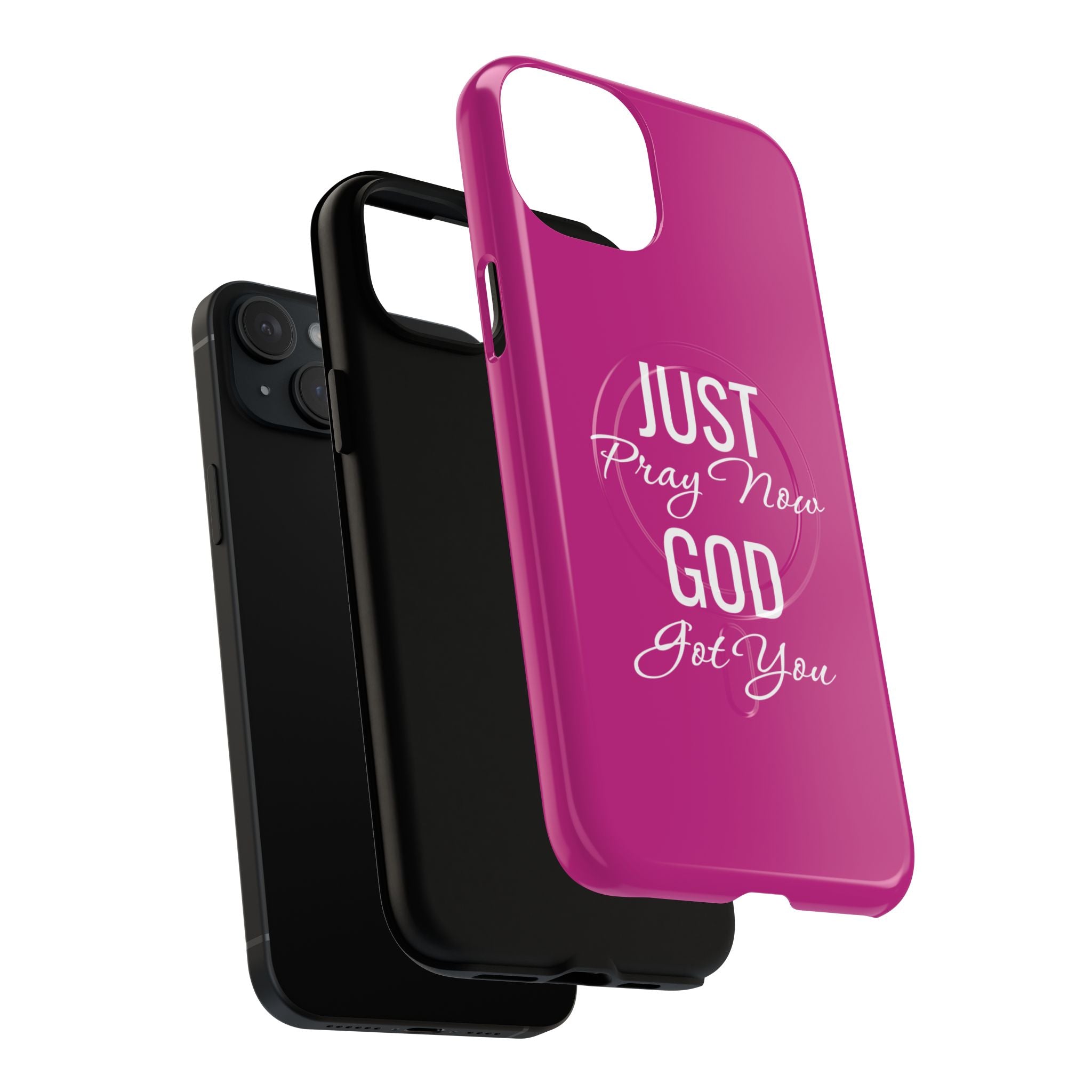 "Just Pray Now God Got You" Tough Magnetic Protective Case