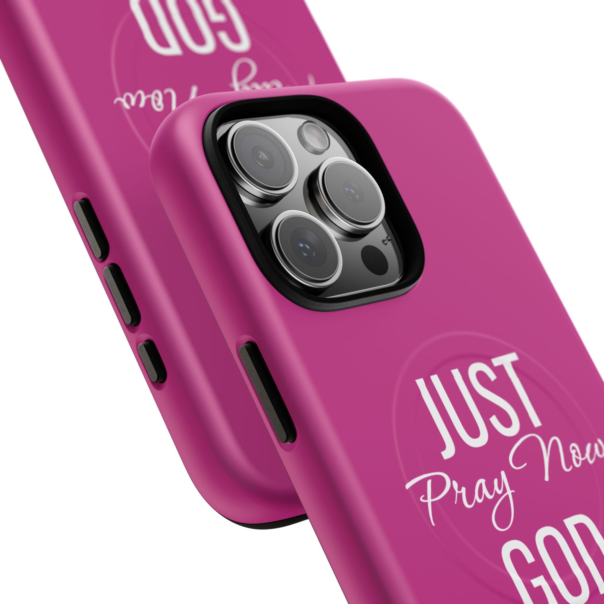 "Just Pray Now God Got You" Tough Magnetic Protective Case