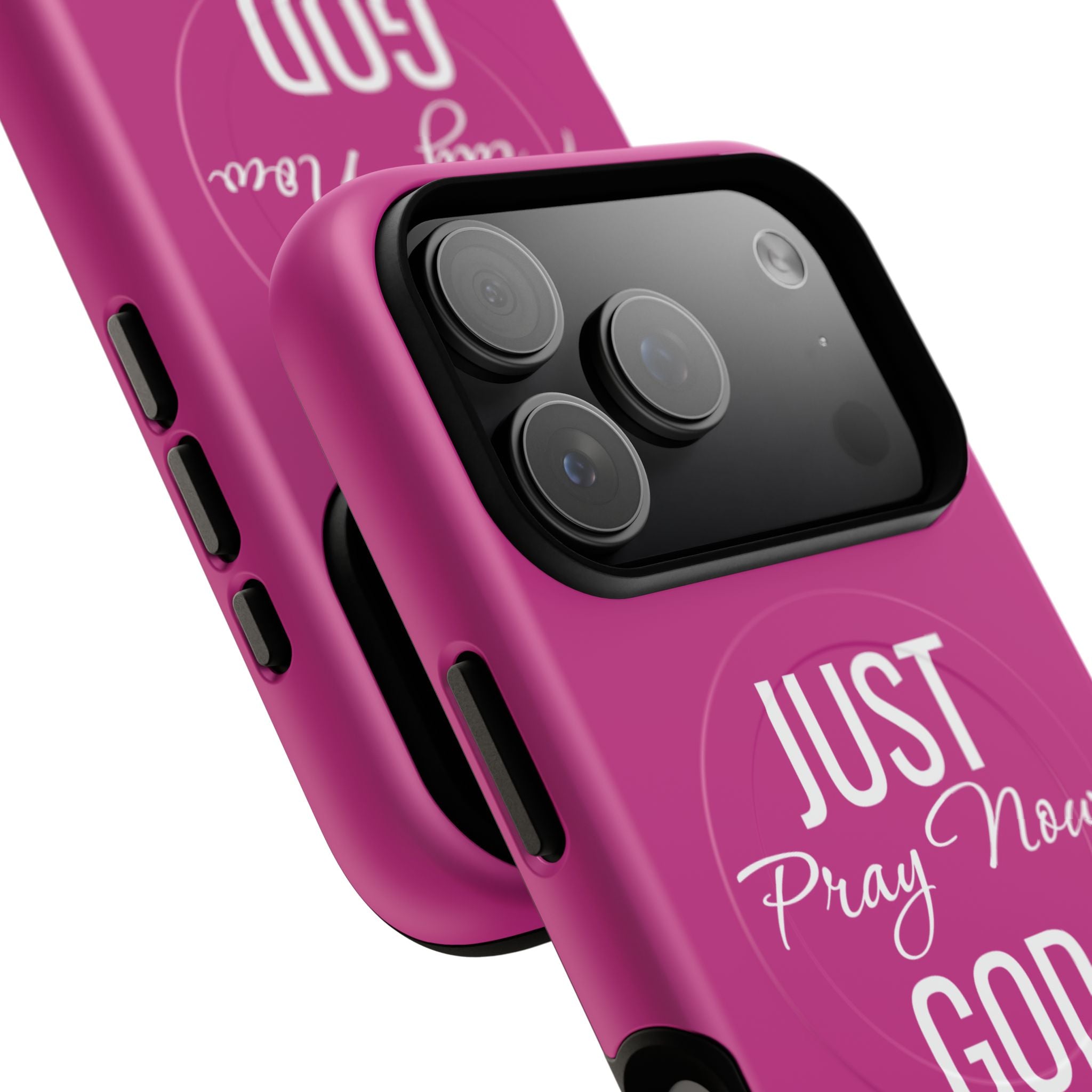 "Just Pray Now God Got You" Tough Magnetic Protective Case
