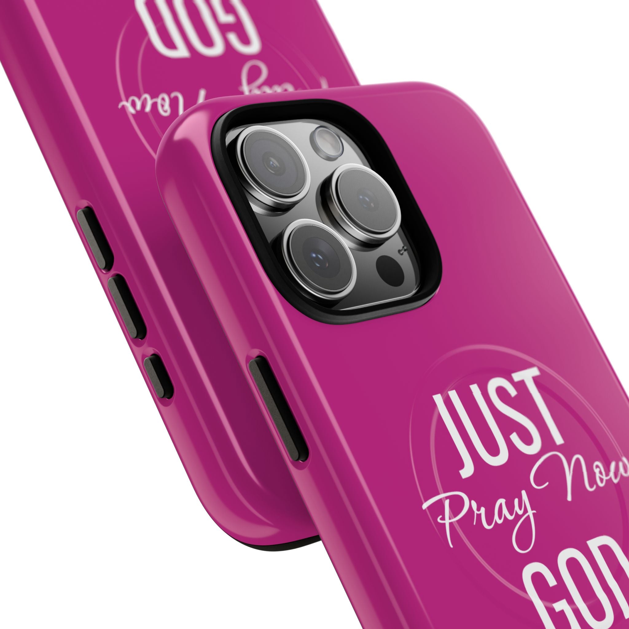 "Just Pray Now God Got You" Tough Magnetic Protective Case