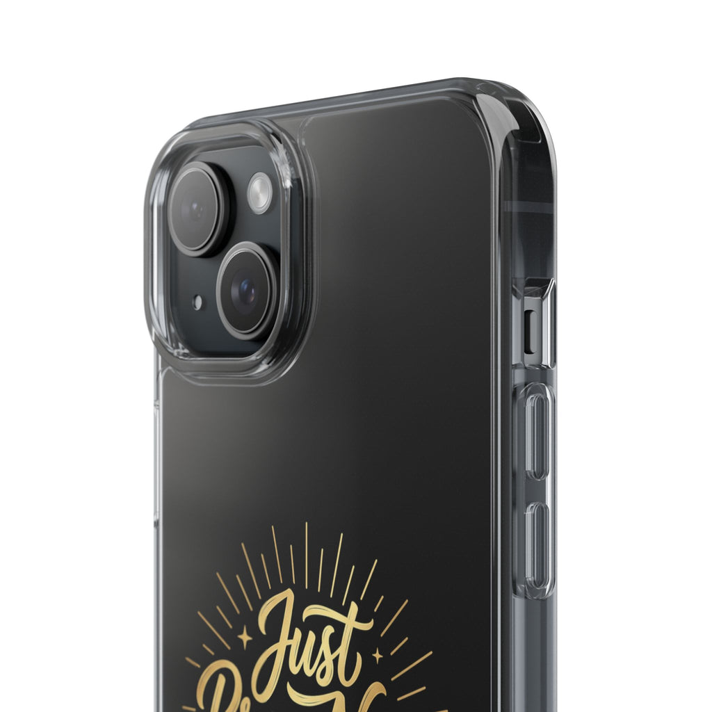 Phone Case “Just Pray Now God’s Got You" Clear Impact Resistant Case