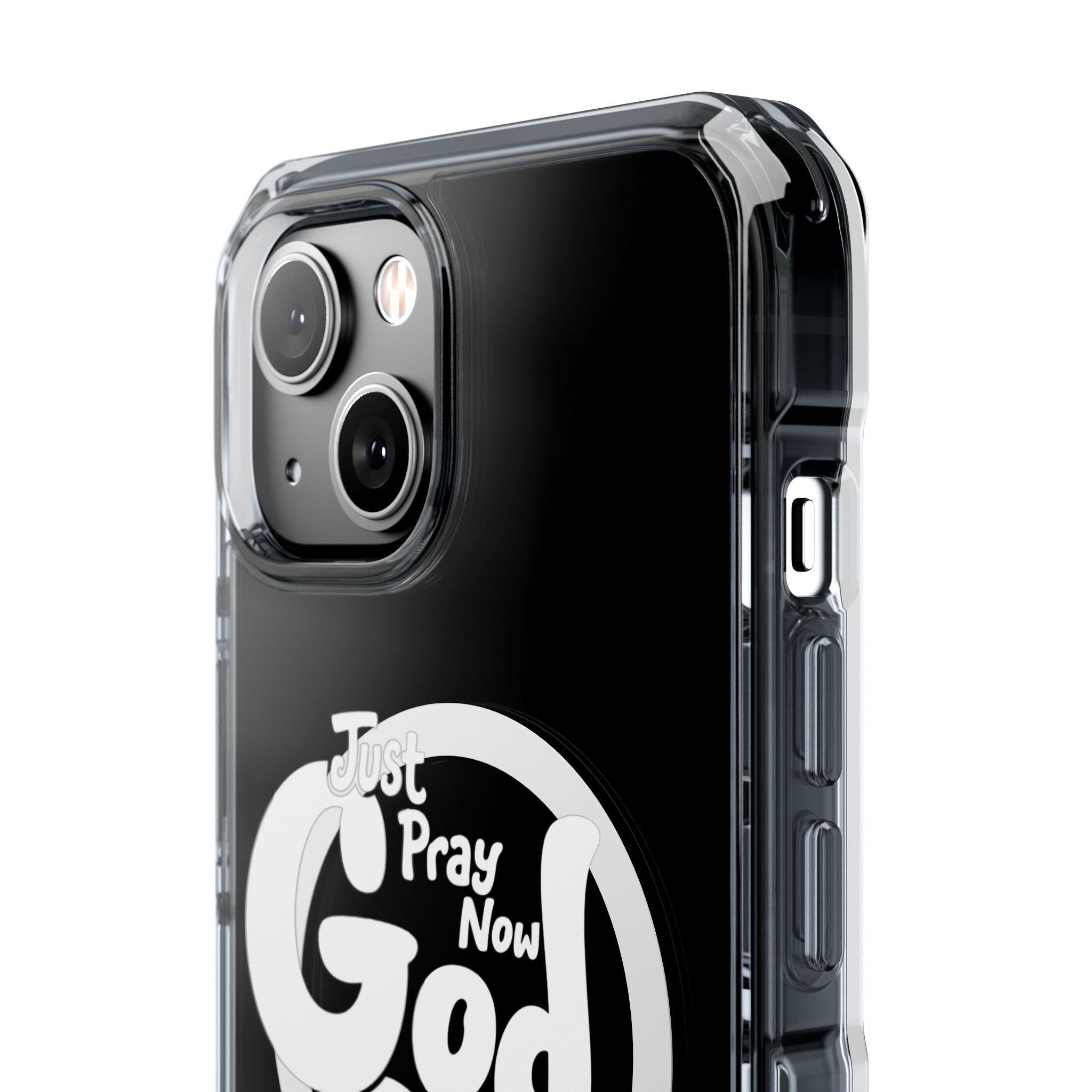 “Just Pray Now, God Got You” Clear Magnetic Impact Case