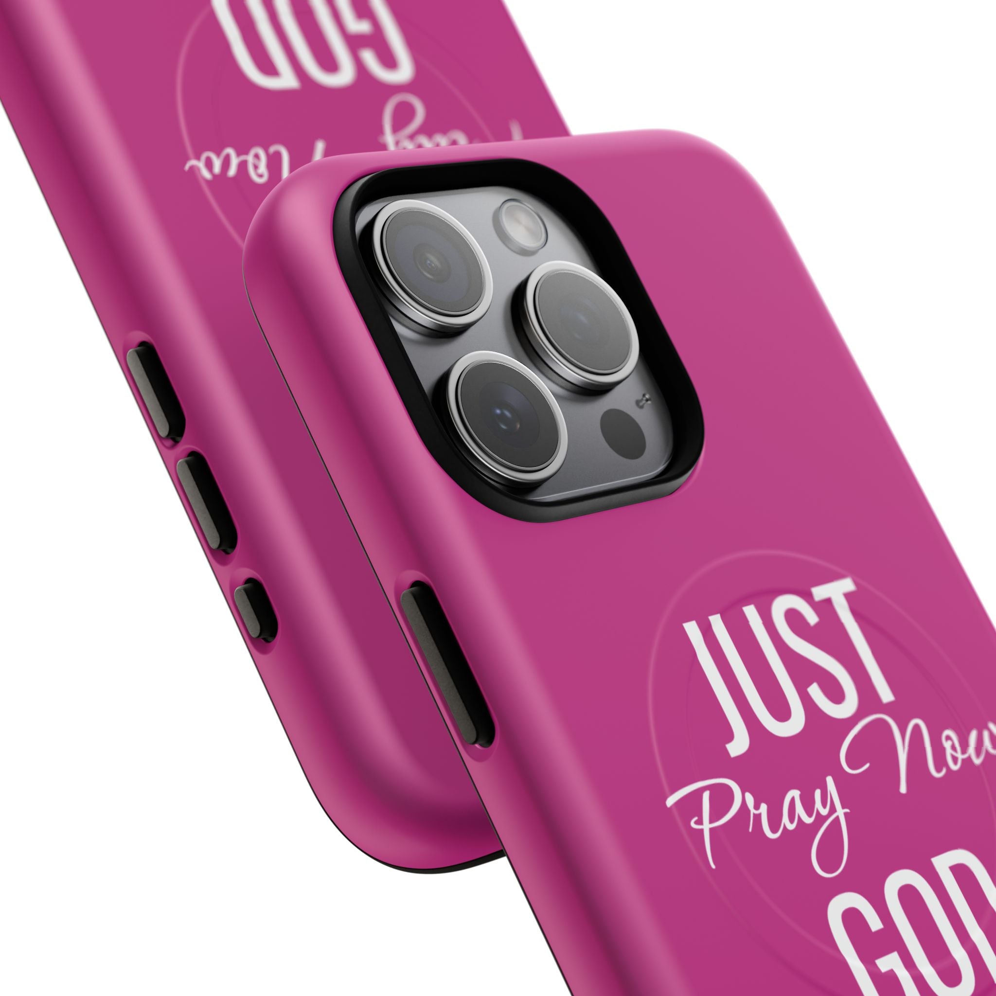 "Just Pray Now God Got You" Tough Magnetic Protective Case