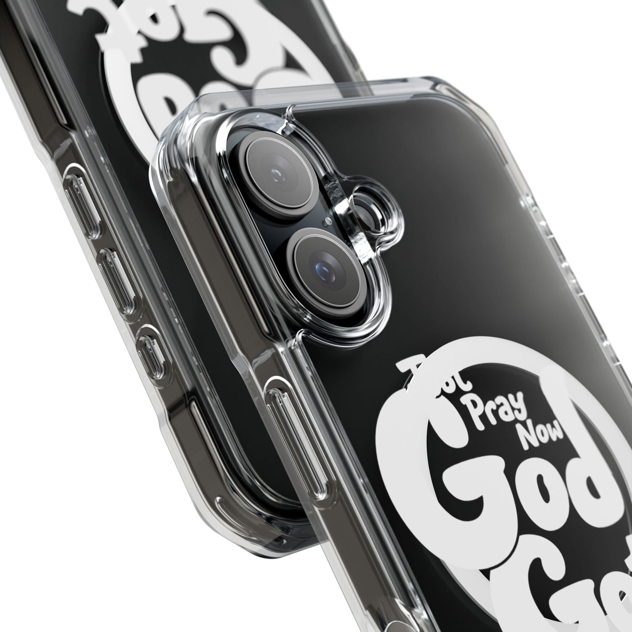“Just Pray Now, God Got You” Clear Magnetic Impact Case