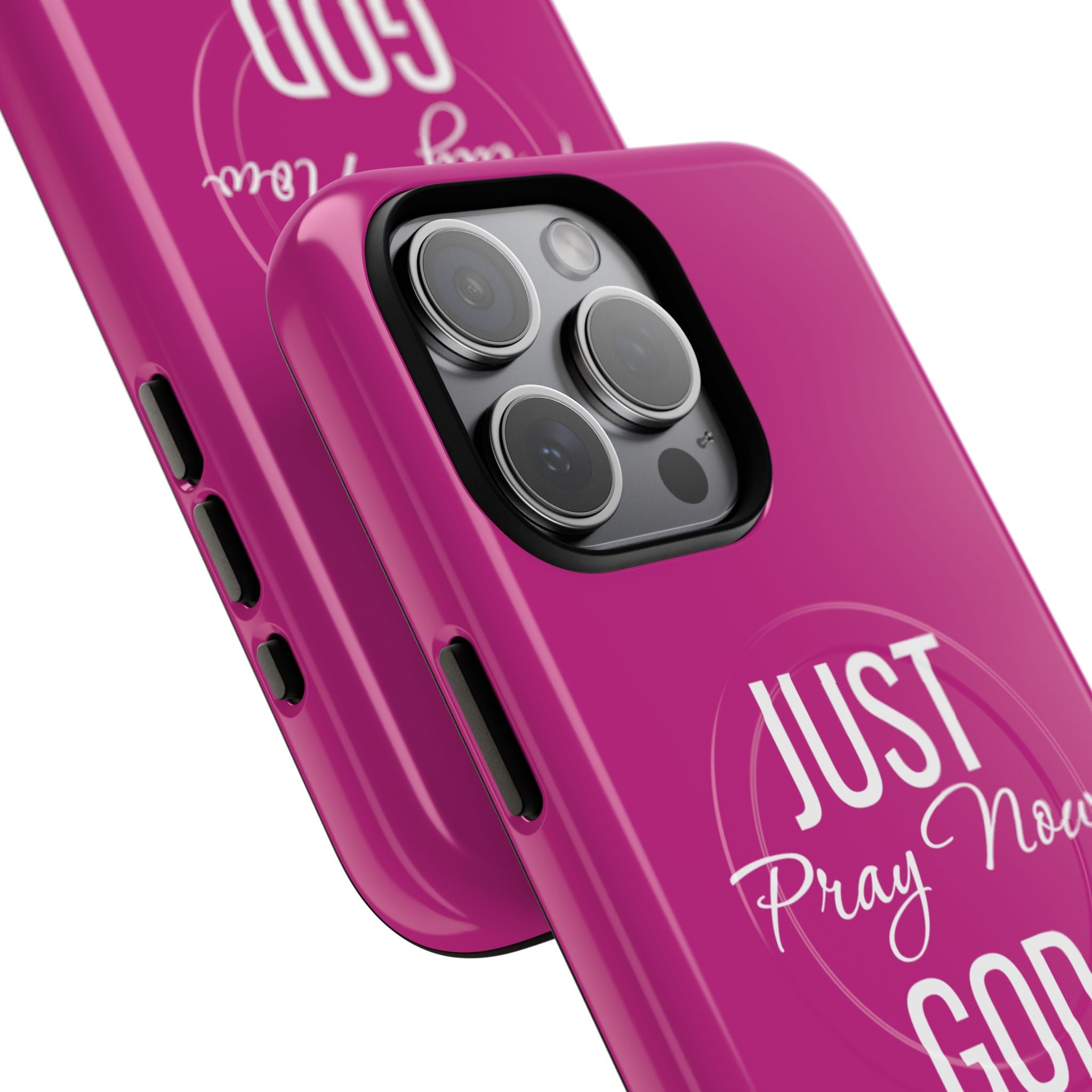 "Just Pray Now God Got You" Tough Magnetic Protective Case