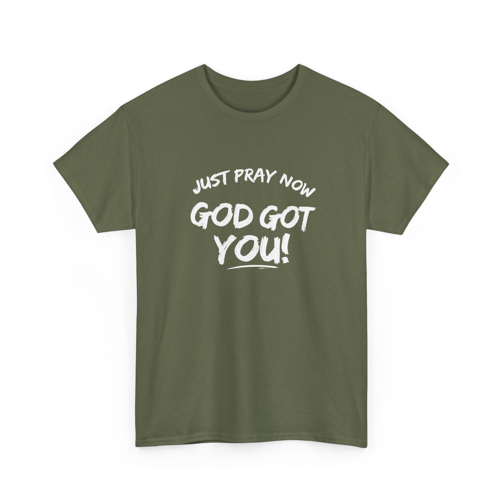 Just Pray Now Inspirational Tee ( Variety of colors )