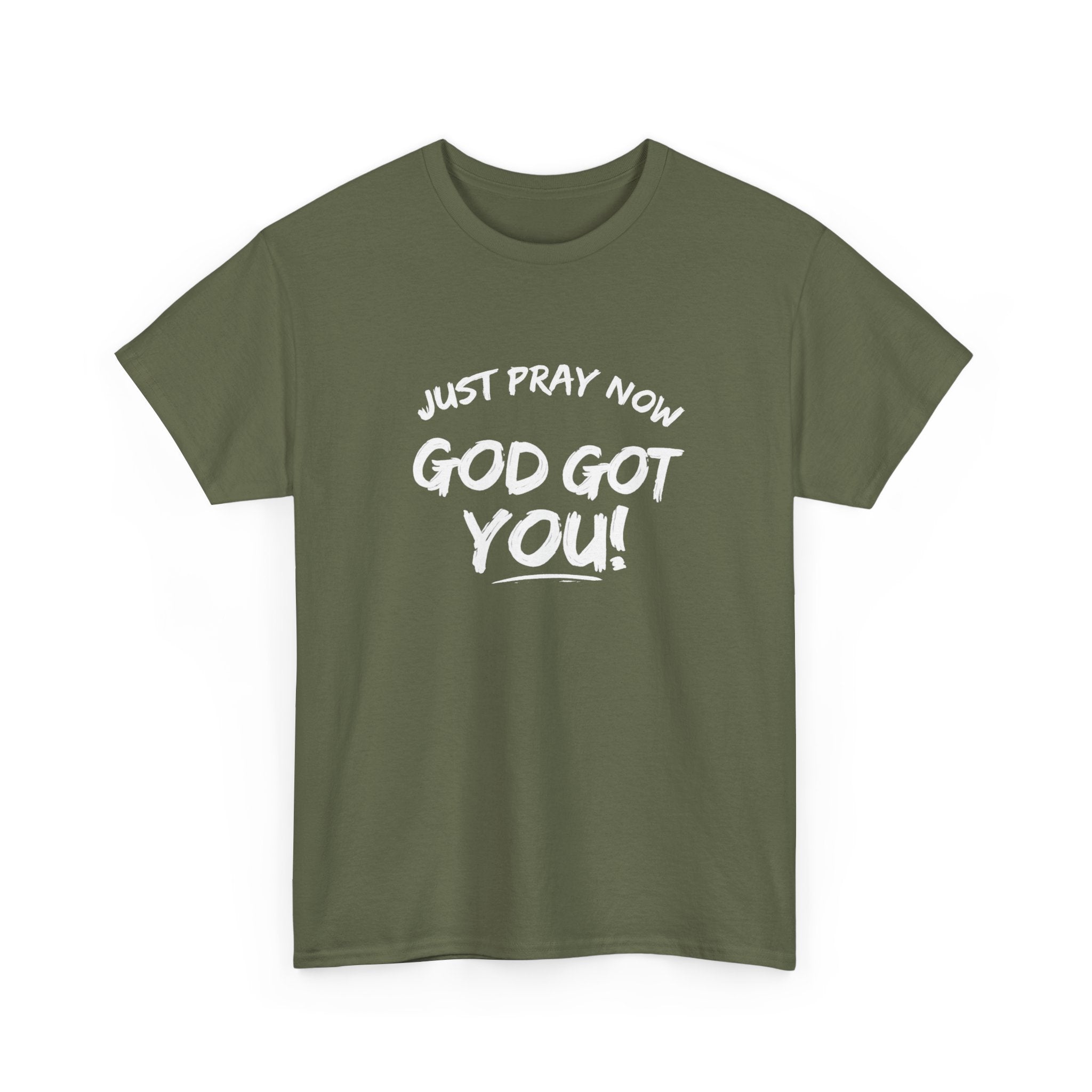 Just Pray Now Inspirational Tee ( Variety of colors )