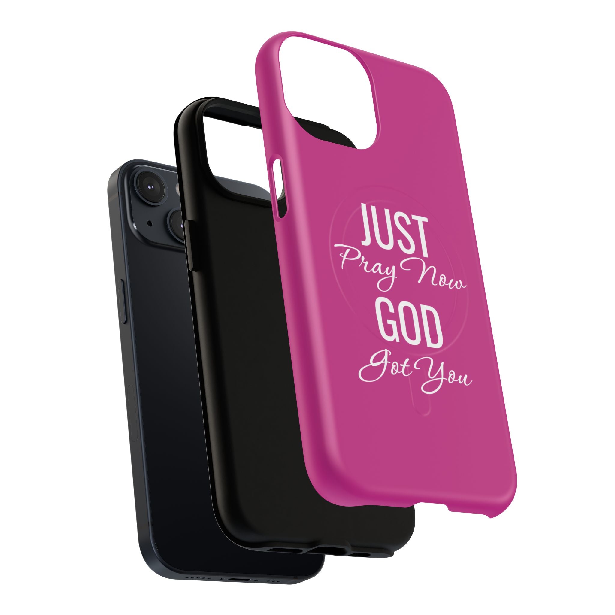 "Just Pray Now God Got You" Tough Magnetic Protective Case
