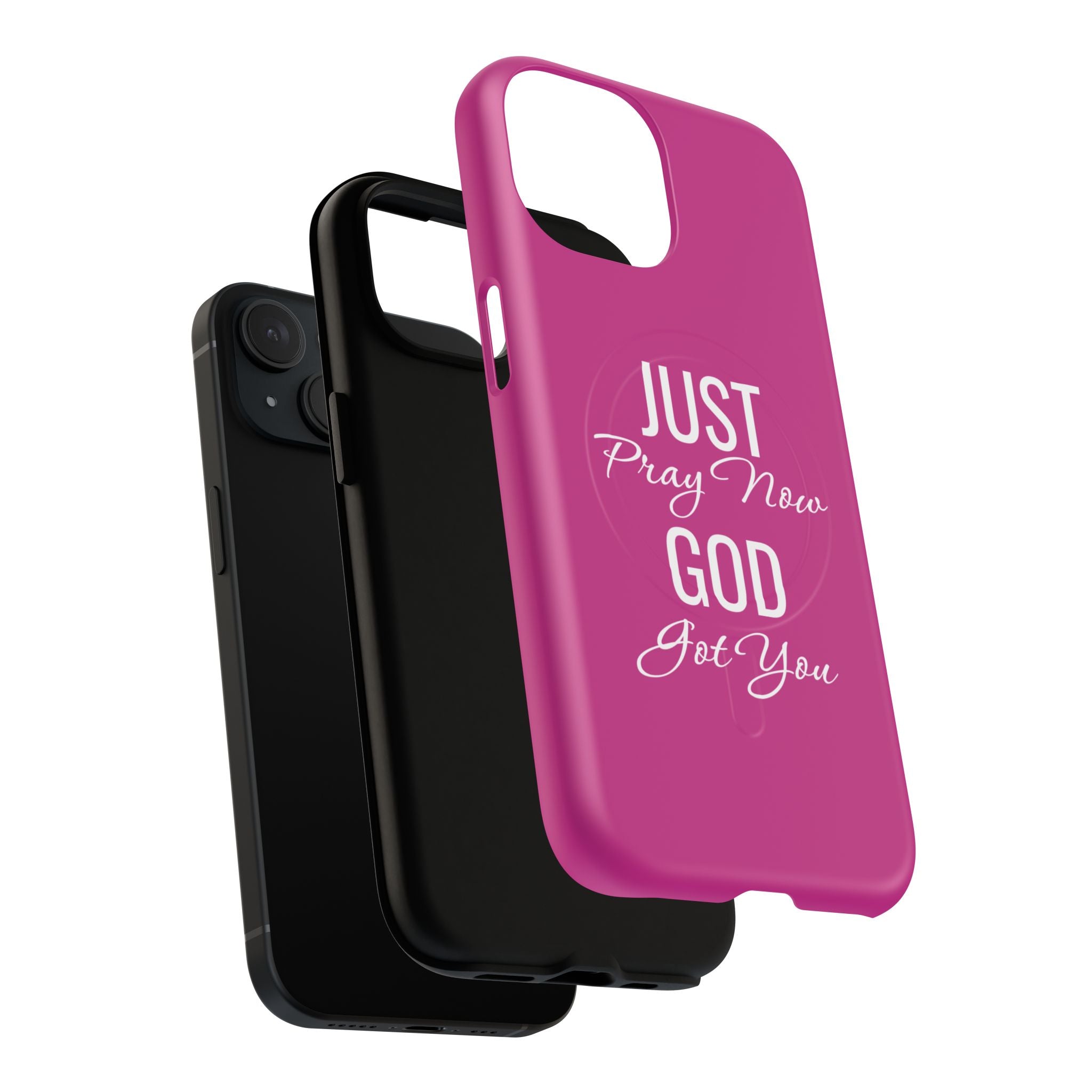 "Just Pray Now God Got You" Tough Magnetic Protective Case