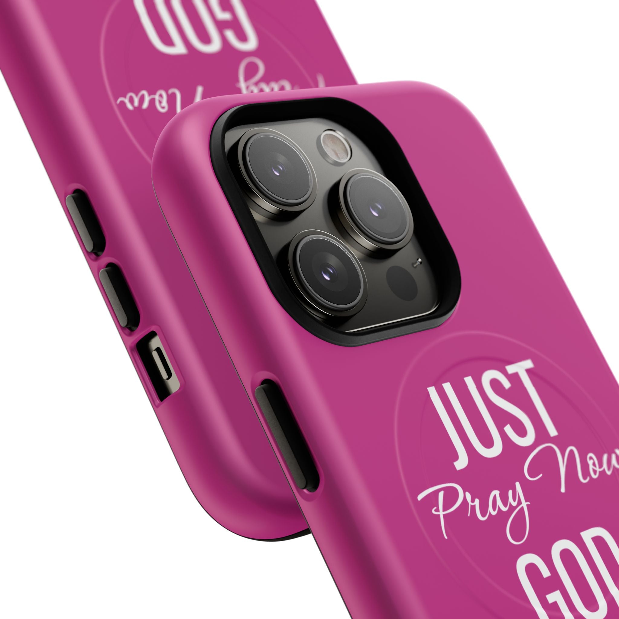 "Just Pray Now God Got You" Tough Magnetic Protective Case