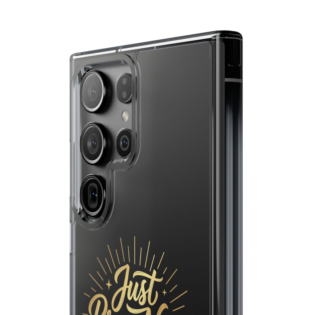 Phone Case “Just Pray Now God’s Got You" Clear Impact Resistant Case
