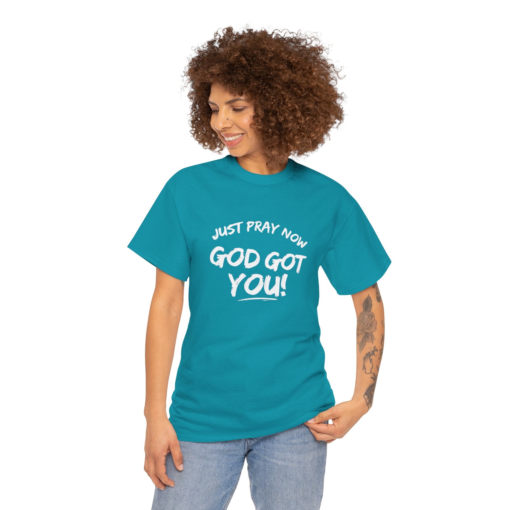 Just Pray Now Inspirational Tee ( Variety of colors )