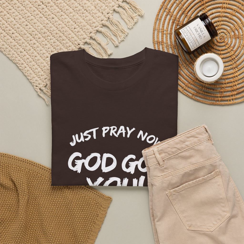 Just Pray Now Inspirational Tee ( Variety of colors )