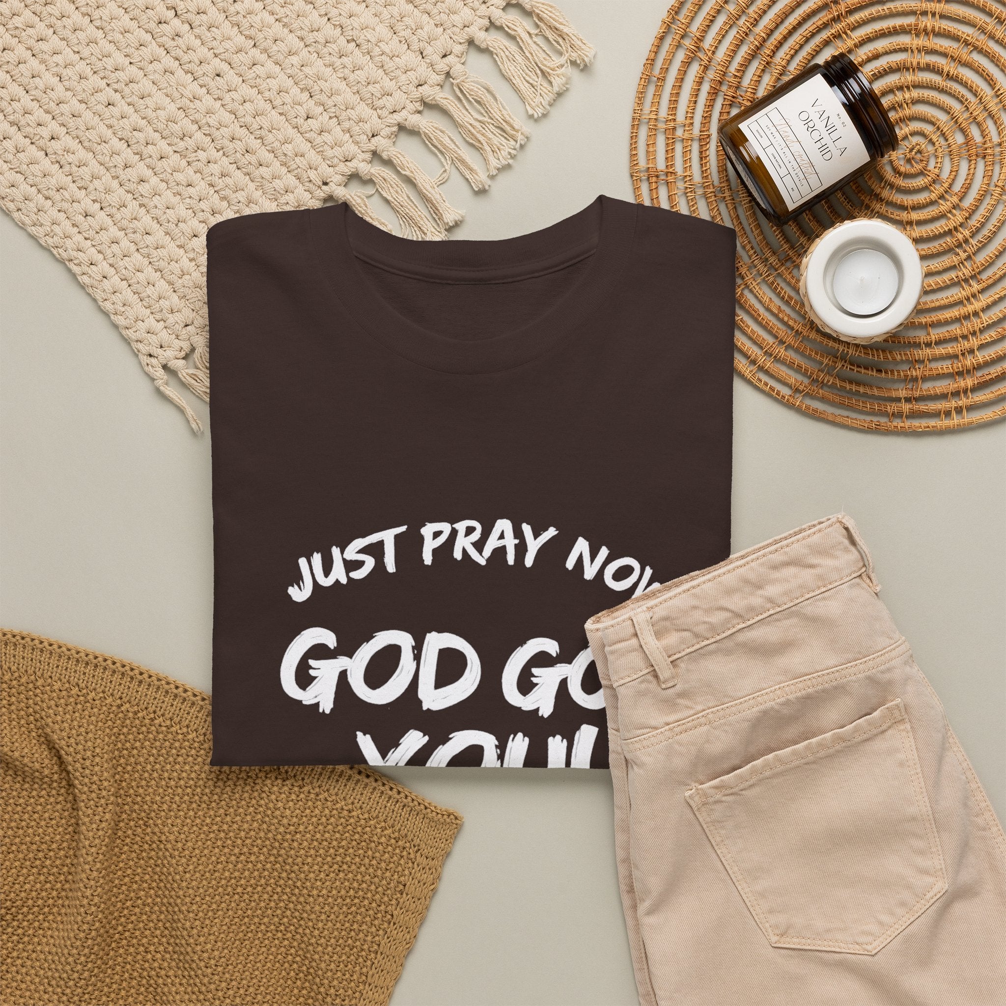 Just Pray Now Inspirational Tee ( Variety of colors )