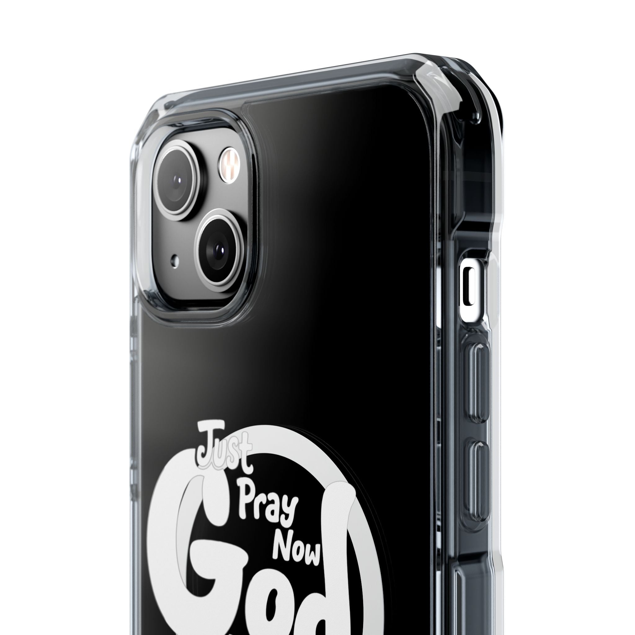 “Just Pray Now, God Got You” Clear Magnetic Impact Case