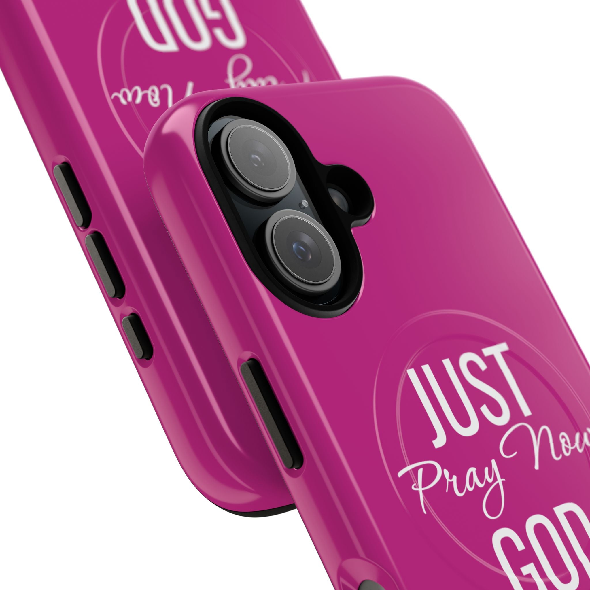 "Just Pray Now God Got You" Tough Magnetic Protective Case