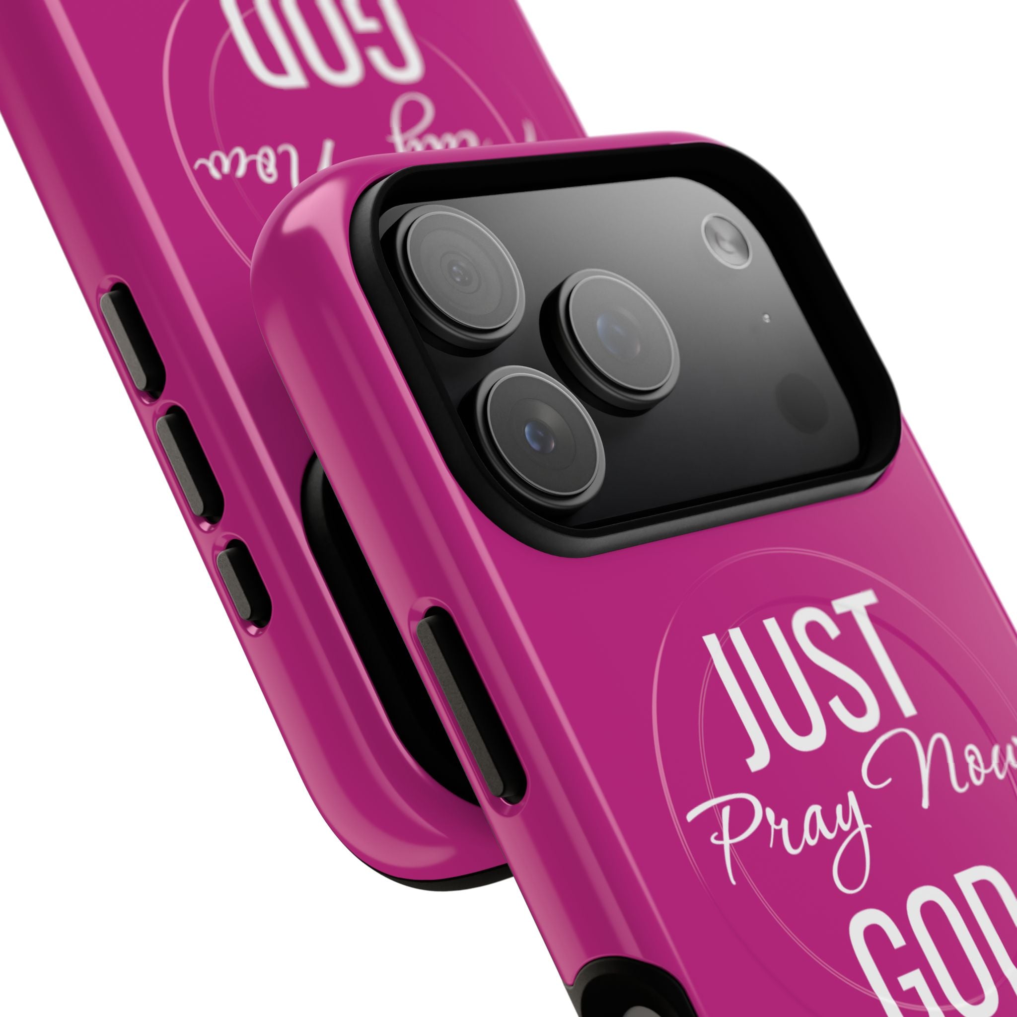"Just Pray Now God Got You" Tough Magnetic Protective Case