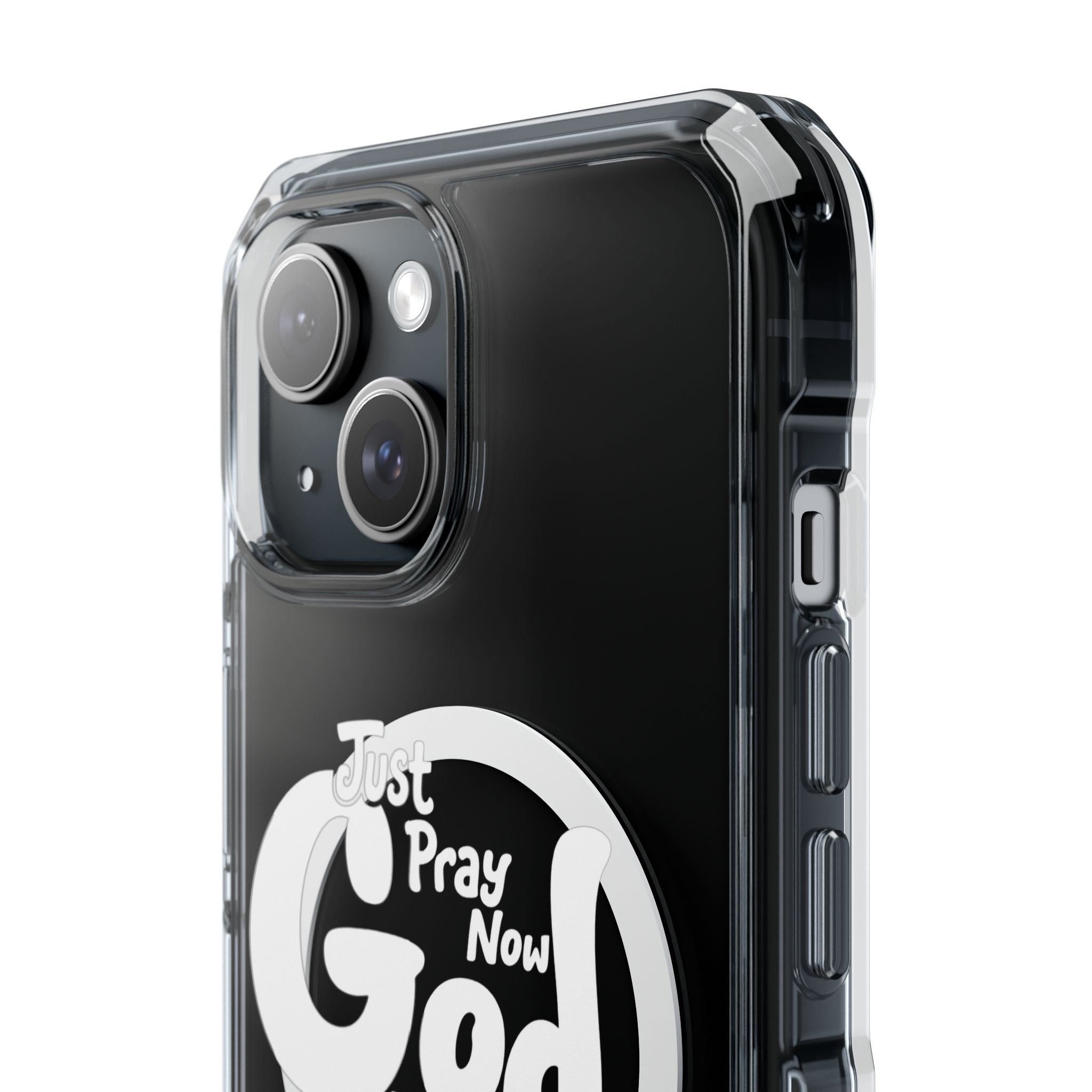 “Just Pray Now, God Got You” Clear Magnetic Impact Case
