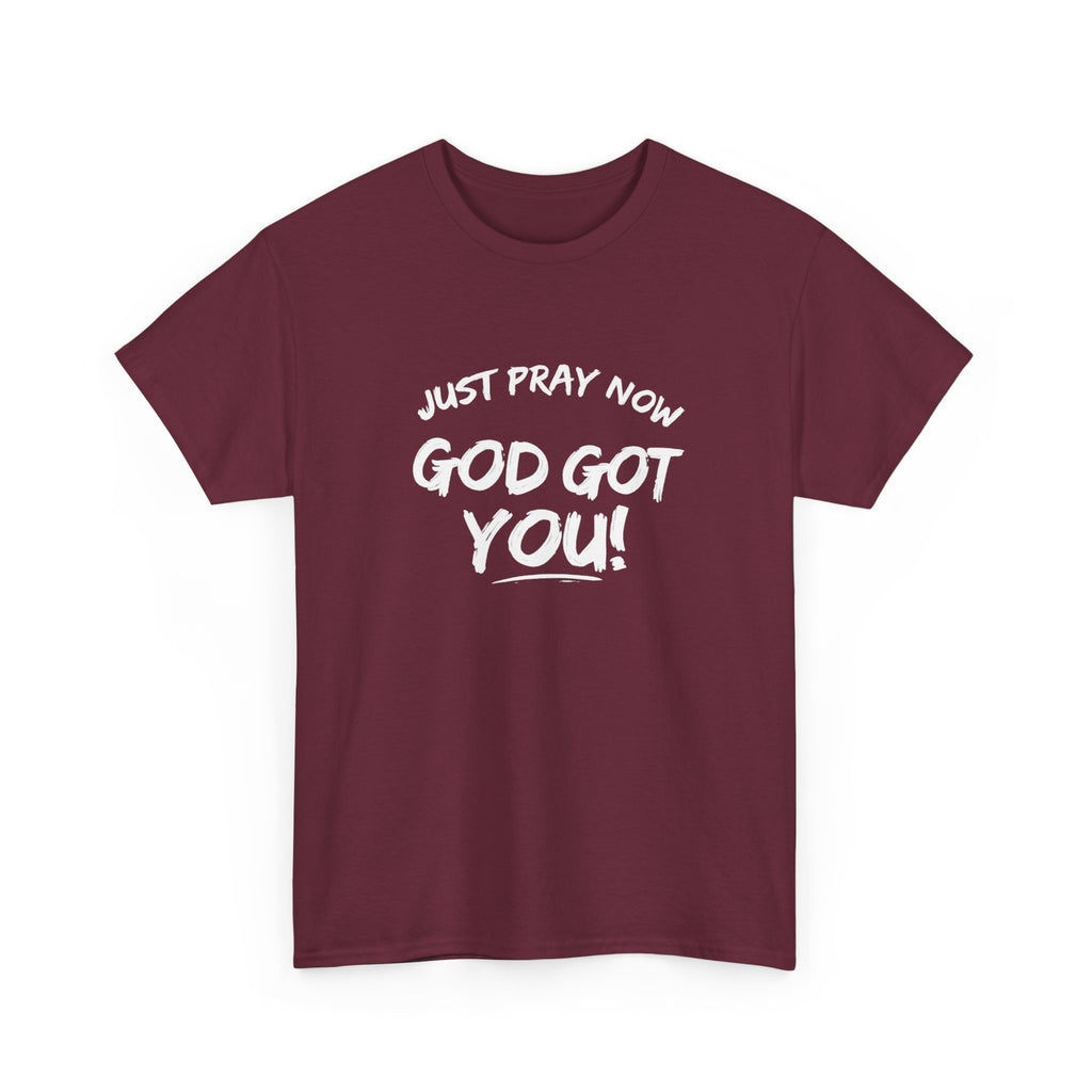Just Pray Now Inspirational Tee ( Variety of colors )