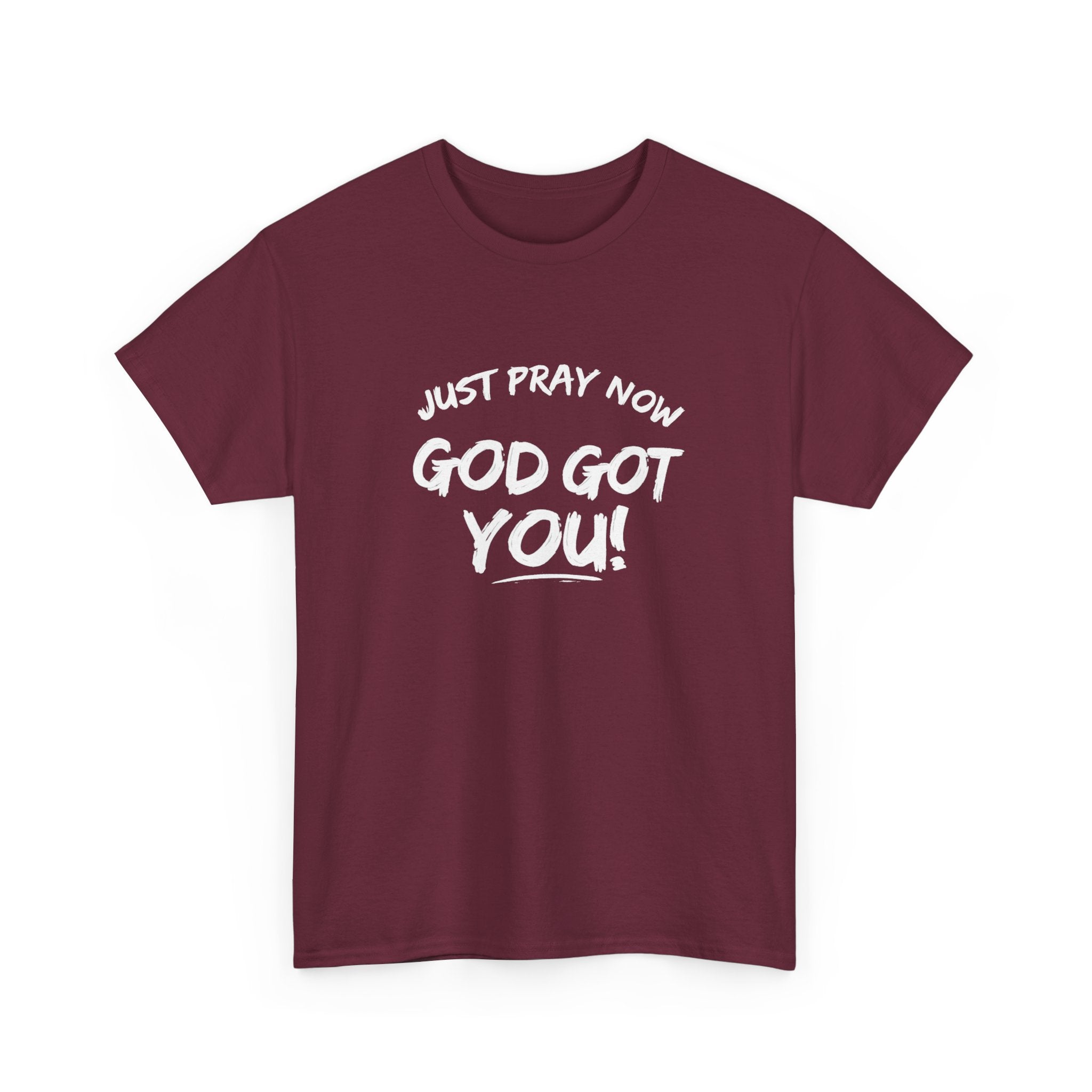 Just Pray Now Inspirational Tee ( Variety of colors )