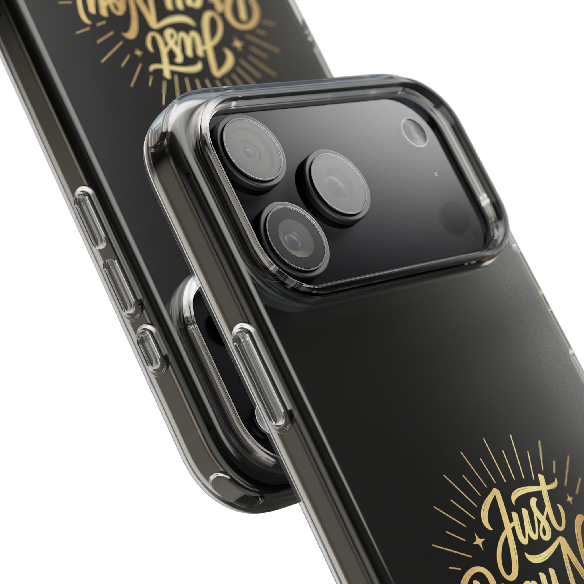 Phone Case “Just Pray Now God’s Got You" Clear Impact Resistant Case