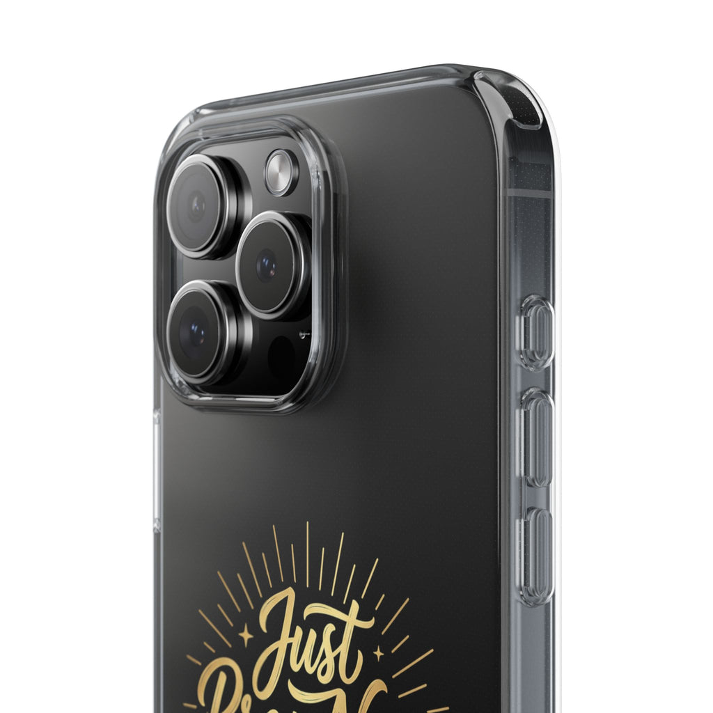 Phone Case “Just Pray Now God’s Got You" Clear Impact Resistant Case