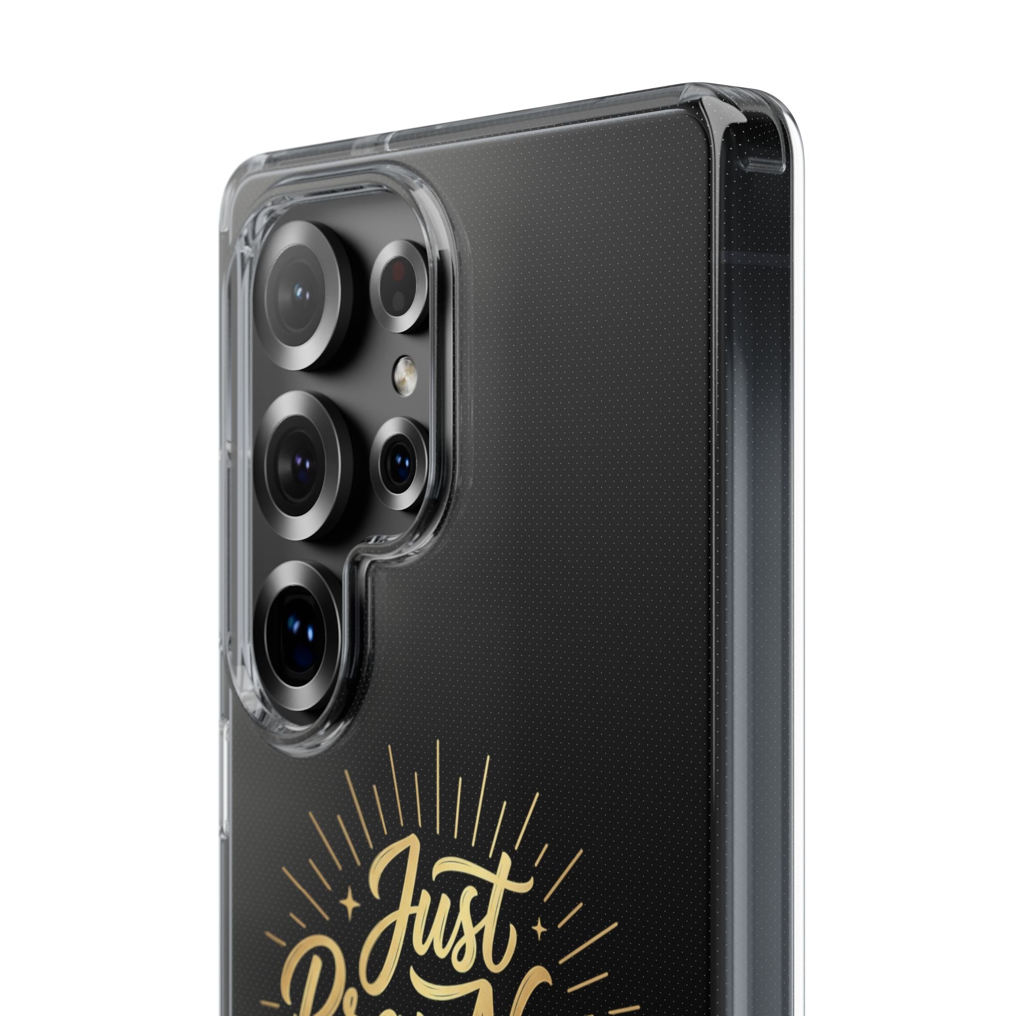 Phone Case “Just Pray Now God’s Got You" Clear Impact Resistant Case