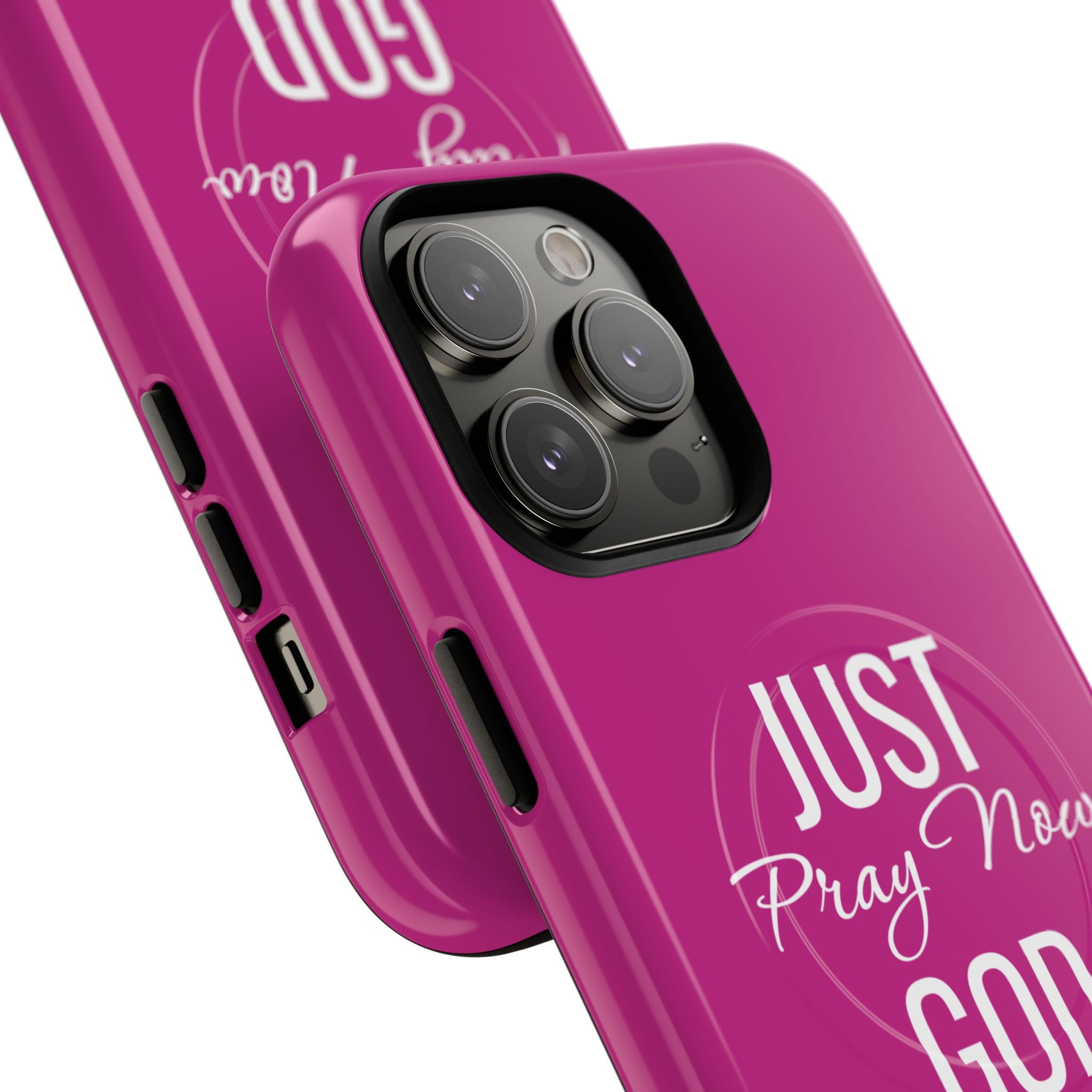 "Just Pray Now God Got You" Tough Magnetic Protective Case