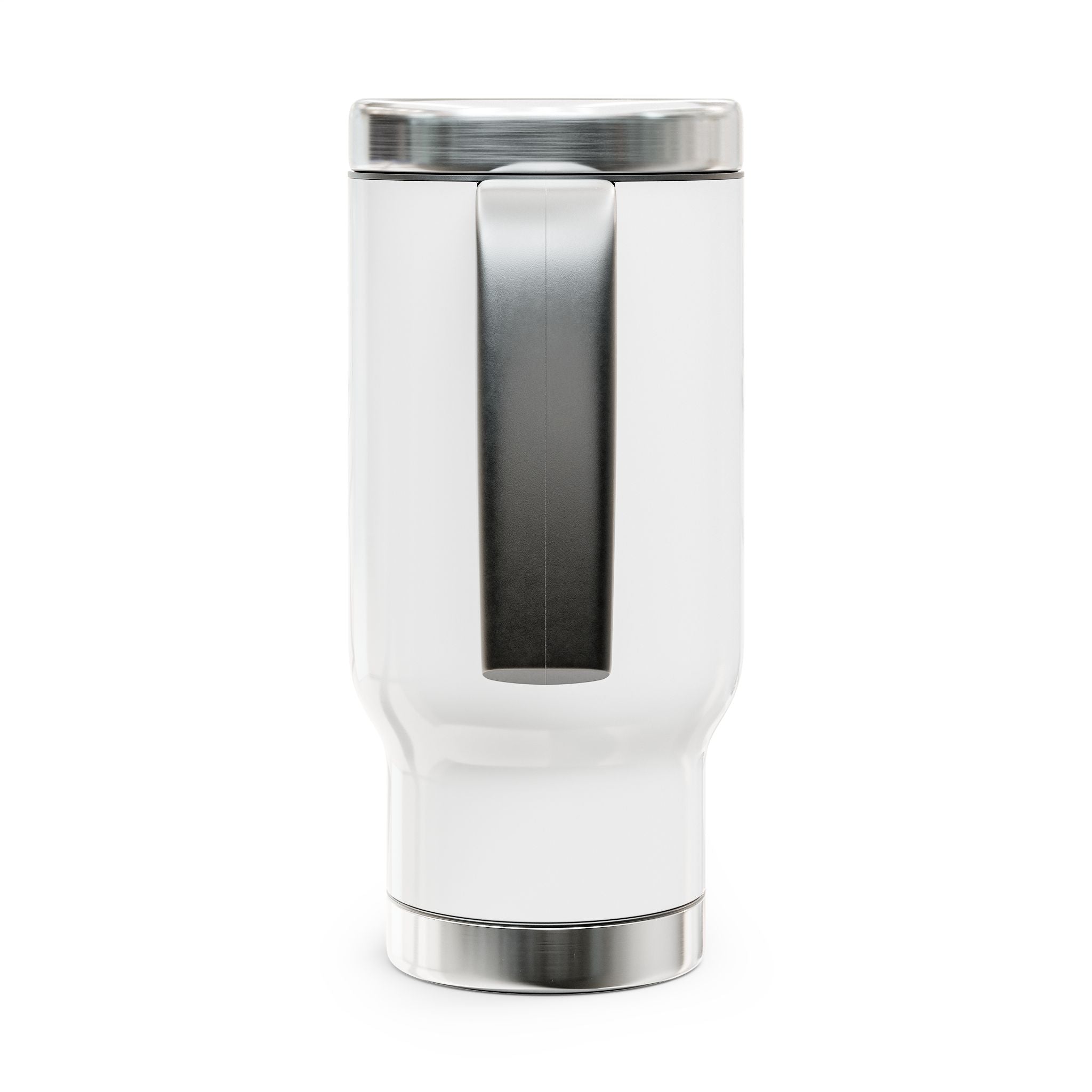 Travel Mug “Just Pray Now, God Got You" Stainless Steel 14oz (Handle)